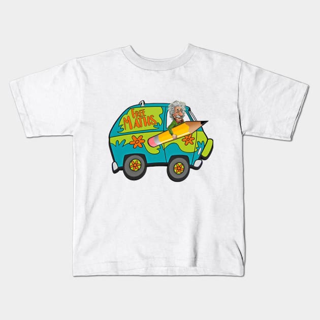 Get in Loser- We're doing Math! Kids T-Shirt by JUSTIES DESIGNS